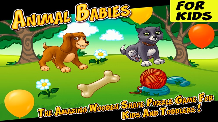 Animal Babies - Cute Puzzles for Kids and Toddlers screenshot-4