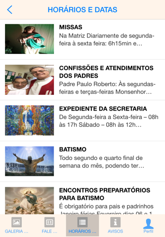 Paroquia Imaculada V Rezende screenshot 4