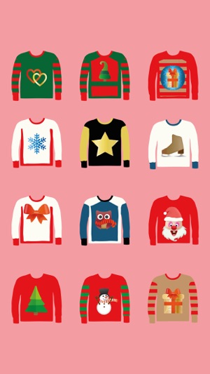 Embarrassing Christmas Sweaters Stickers(圖3)-速報App