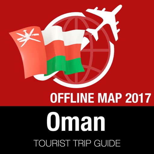 Oman Tourist Guide + Offline Map icon