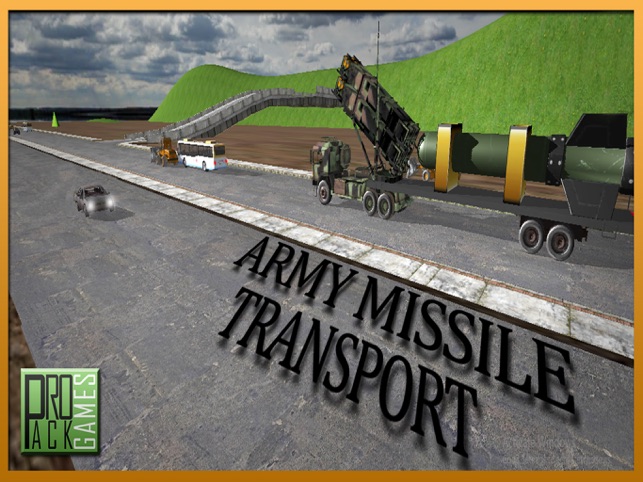 Army Missile Transporter Duty - Real Truck Driving, game for IOS