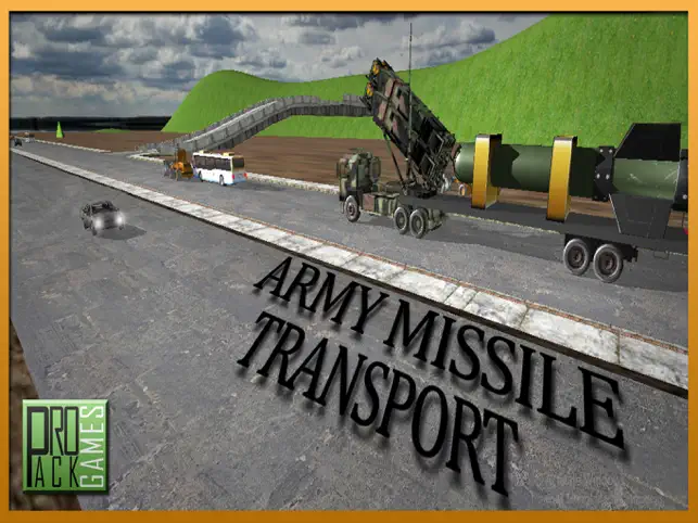 Army Missile Transporter Duty - Real Truck Driving, game for IOS