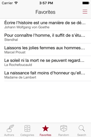 French Citations — Words of Wisdom screenshot 4