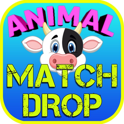 Animals Drop Match 3 Games for Kids Icon