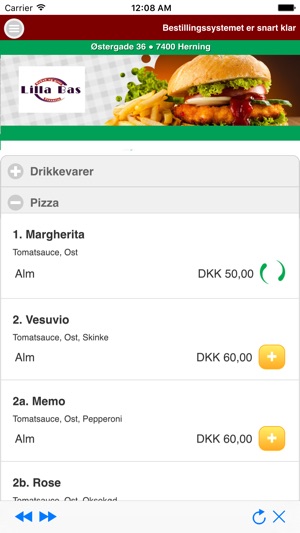 Lilla Bas Pizzeria Herning(圖2)-速報App