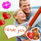 Love You Photo lets you create awesome love theme photos and cards and share them with Your friends in just few taps