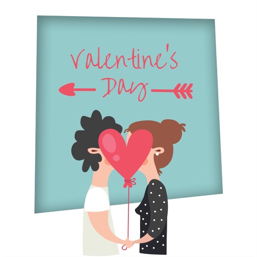 valentine's day photo frames,love frame collage Icon