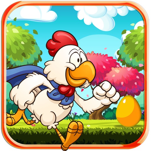 Chicken Run - One Touch Fast Paced Runner Game Icon