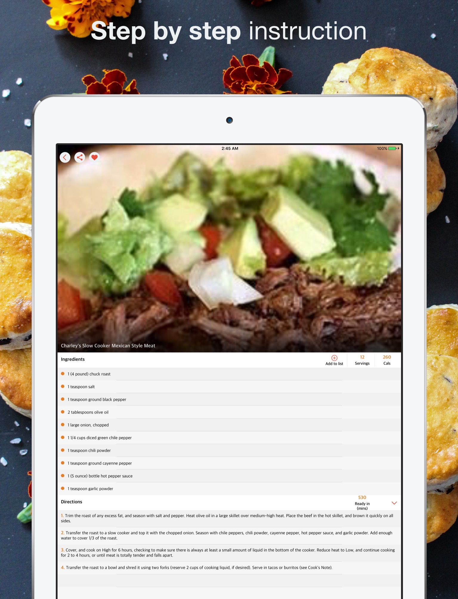 Slow Cooker Recipes - Best Healthy Meal screenshot 2