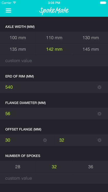 SpokeMate: Spoke-Length Calculator