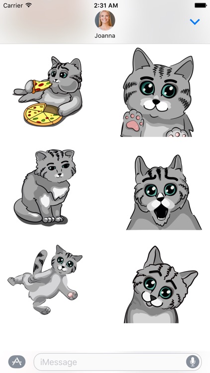 Ken the Kitteh - Animated Stickers