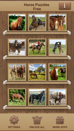 Horse Jigsaw Puzzles - Brain Training Games(圖2)-速報App