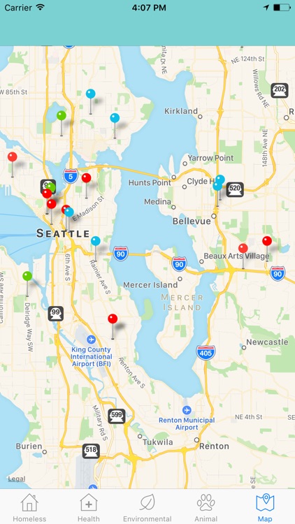 WeVolunteer (Washington State Volunteer Map)