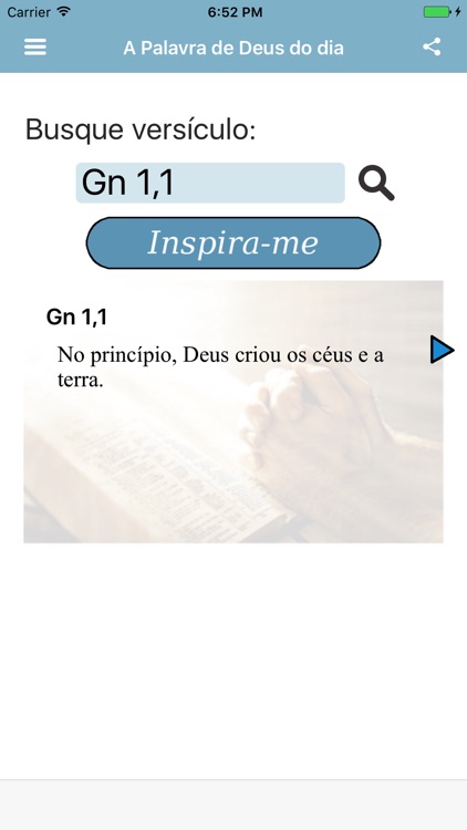 A Palavra de Deus do dia Bíblia da Ave Maria