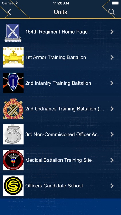 154th Regiment Regional Training Inst.