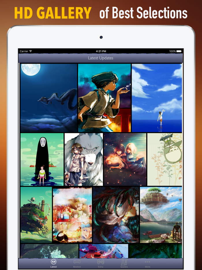 Wallpapers HD for Hayao Miyazaki Art- Quotes