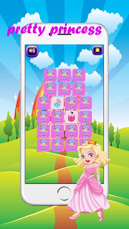 princess matching games for kids screenshot-3