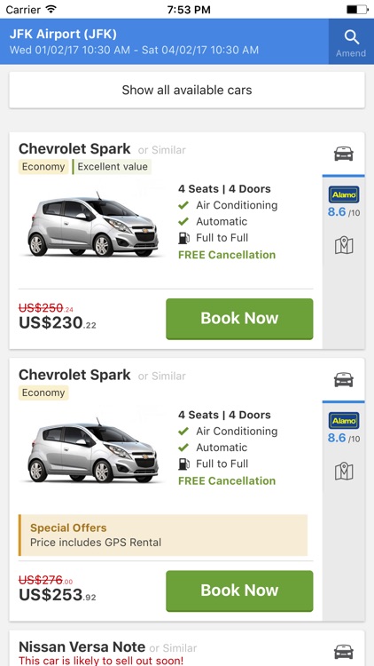 Rent a Car - Cheap Rental Car Price Finder