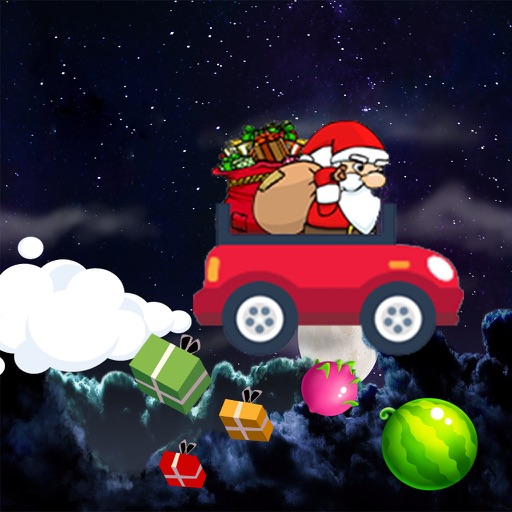 Santa Give a present running speed Icon