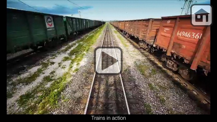 100 Things: Trains. Video Picturebook for Toddlers