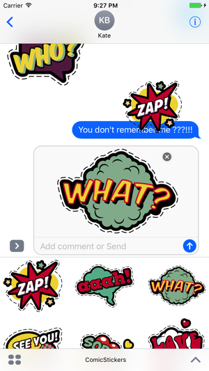 Comic Stickers Pro - Stickers for iMessage(圖1)-速報App