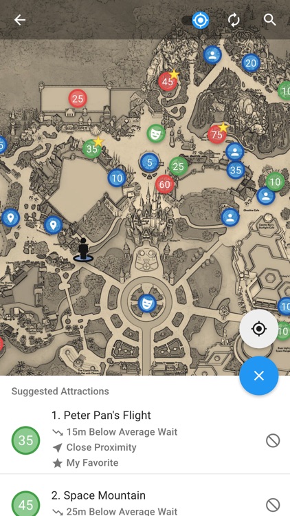 Merlins Magic Map for Disney World