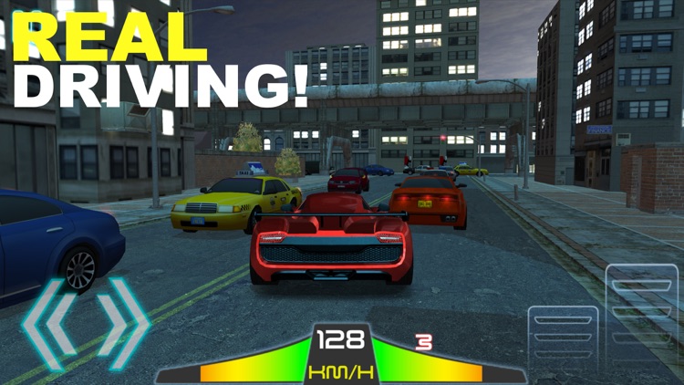 Sport Car Driving Night Extreme Parking Simulator screenshot-0