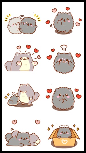 Fluffy Kitty Stickers(圖1)-速報App