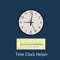 This is a basic App to help figure out how many hours were worked in a day based on a standard time card