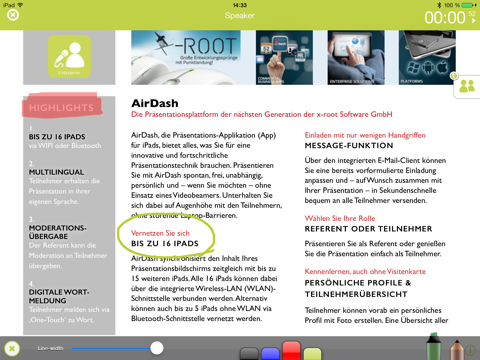 AirDash Enterprise - mobile team presenter screenshot 4