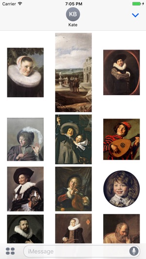 Frans Hals Artworks Stickers(圖2)-速報App