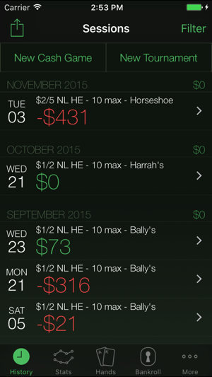 Poker Analytics 3 Pro - Tracker & Bankroll Manager(圖1)-速報App