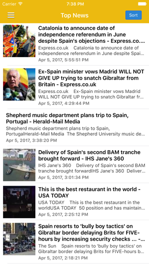 Spain News in English Today & Spanish Radio(圖1)-速報App