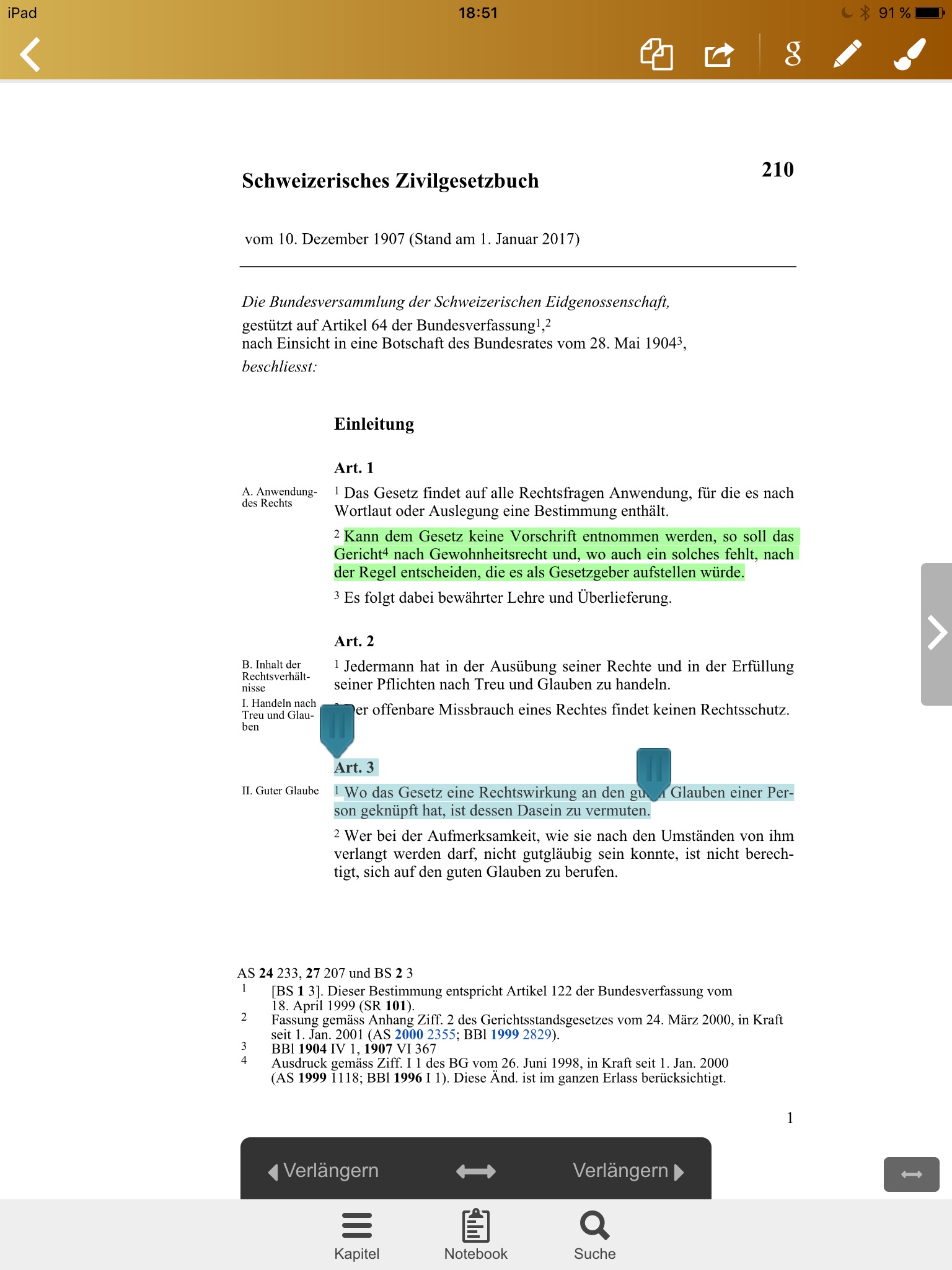 ZGB - Schweizerisches Zivilgesetzbuch screenshot 3