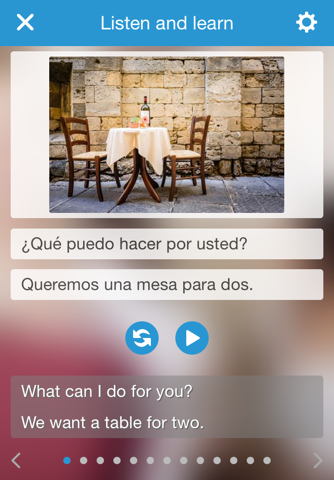 Conversaciones en español Guía screenshot 2