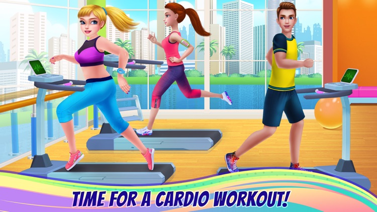 Fitness Girl - Dance and Play at the Gym screenshot-4