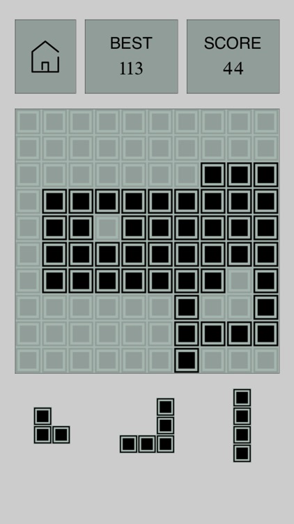 Retro Block Puzzle - jigsaw fit matrix