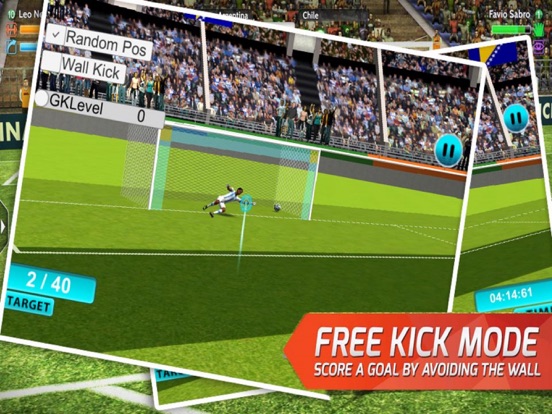 Supper Kick Goal - Football Kick screenshot 2