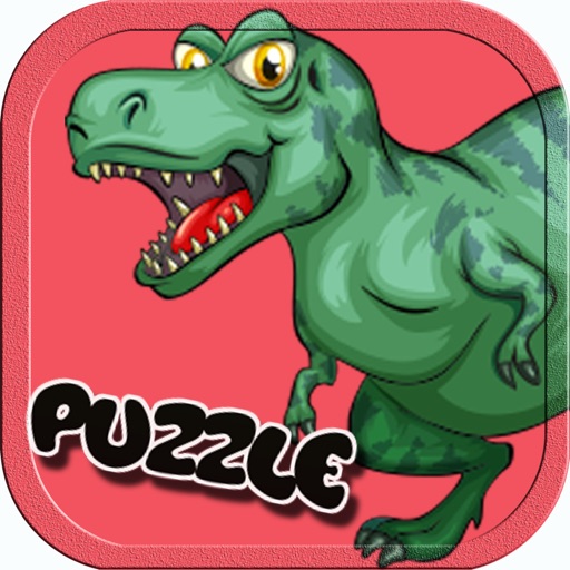 Dino Math Games Jigsaw Puzzles : Dinosaur for Kids Icon