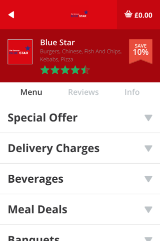 Blue Star - náhled