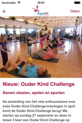 AquaFit Bewegingscentrum screenshot 2