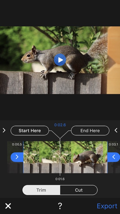 Video Trim & Cut - Movie Cutter & Trimmer