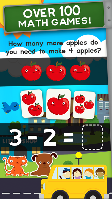 How to cancel & delete Animal Math Kindergarten Math from iphone & ipad 2