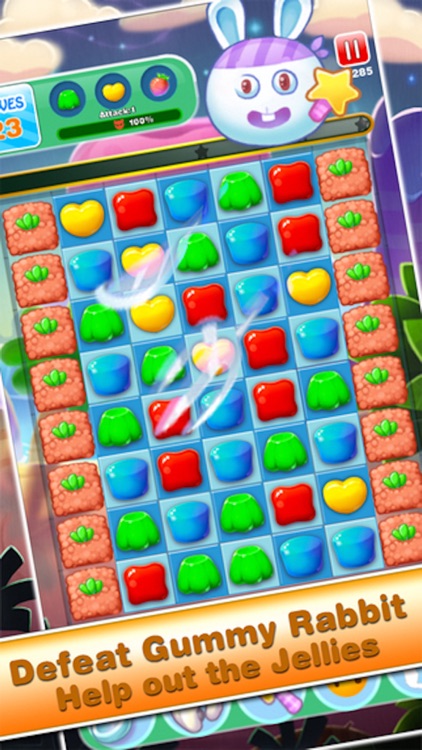 Jelly Crush - 3 match puzzle blast game screenshot-4