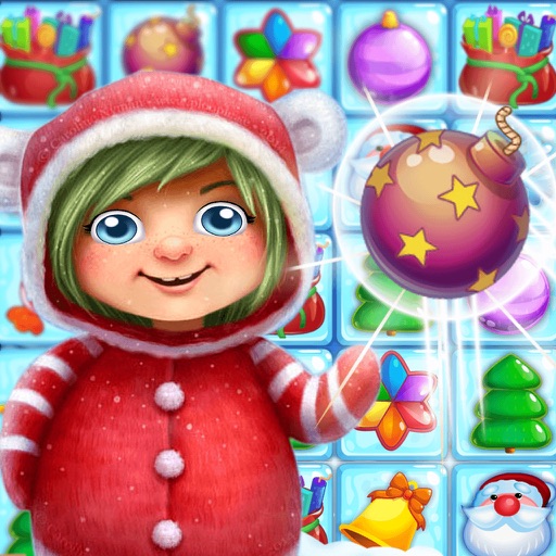Christmas Crush - Kids puzzle games to match candy icon