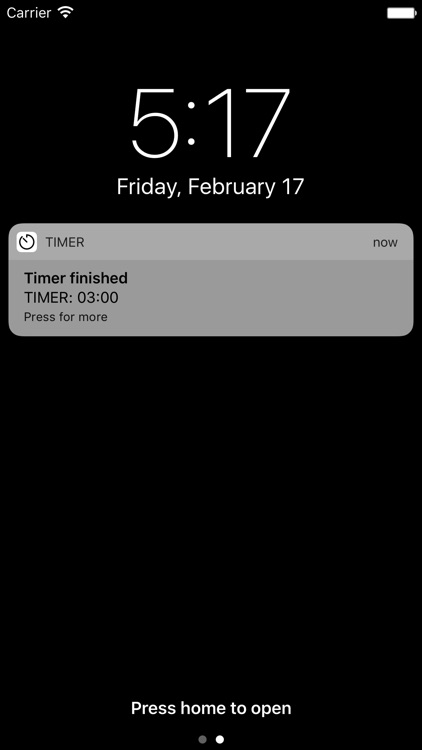 Simple Timer App