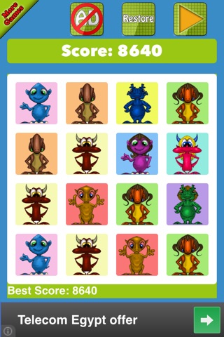 Monster 2048 Puzzle Mania screenshot 2
