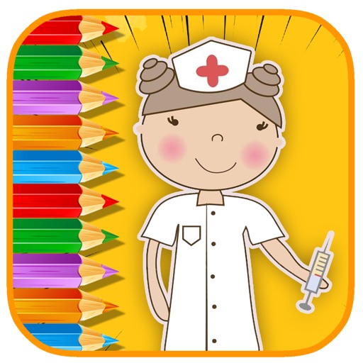 Best Coloring Page Game For Doc Junior Edition iOS App