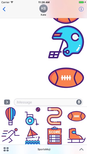 SportsMoji - All Sports Stickers(圖2)-速報App