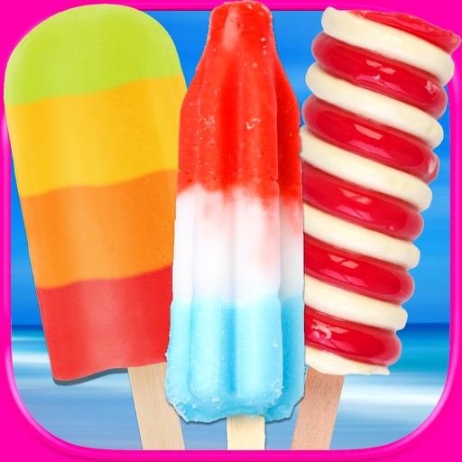 Frozen Ice Popsicles & Ice Cream - Kids Free Games Icon